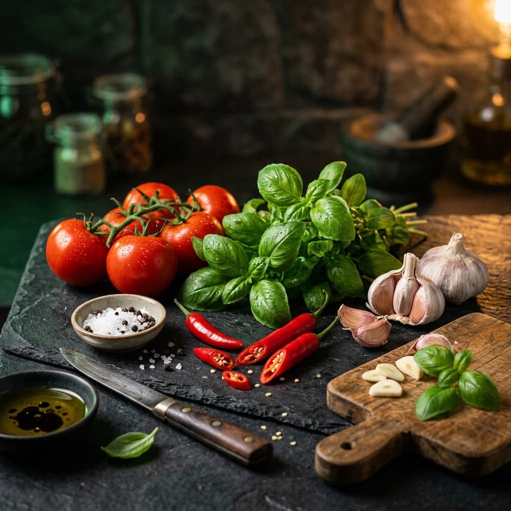 Fresh culinary ingredients